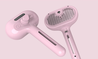 Cepillo de vapor color rosa